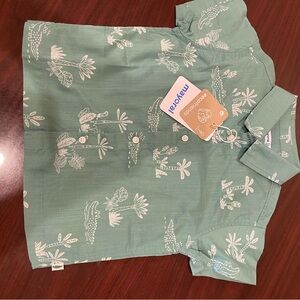 Mayoral shot sleeve shirt